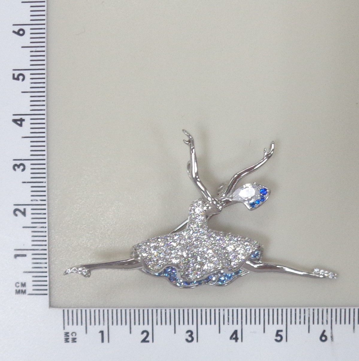 10229-000030 Брошь (Ag 925)